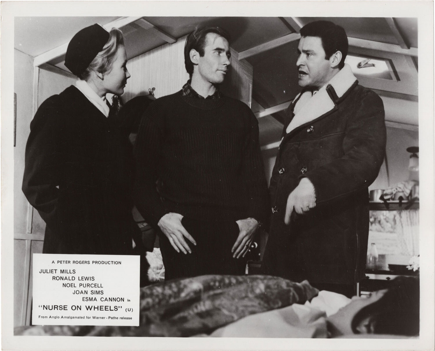 Nurse on Wheels Ronald Lewis Juliet Mills, Joan Sims, Gerald