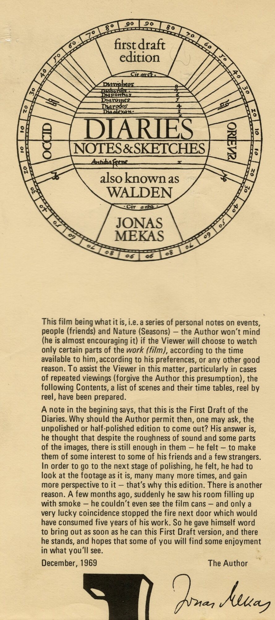 Diaries, Notes, and Sketches, also known as Walden | Experimental Film ...