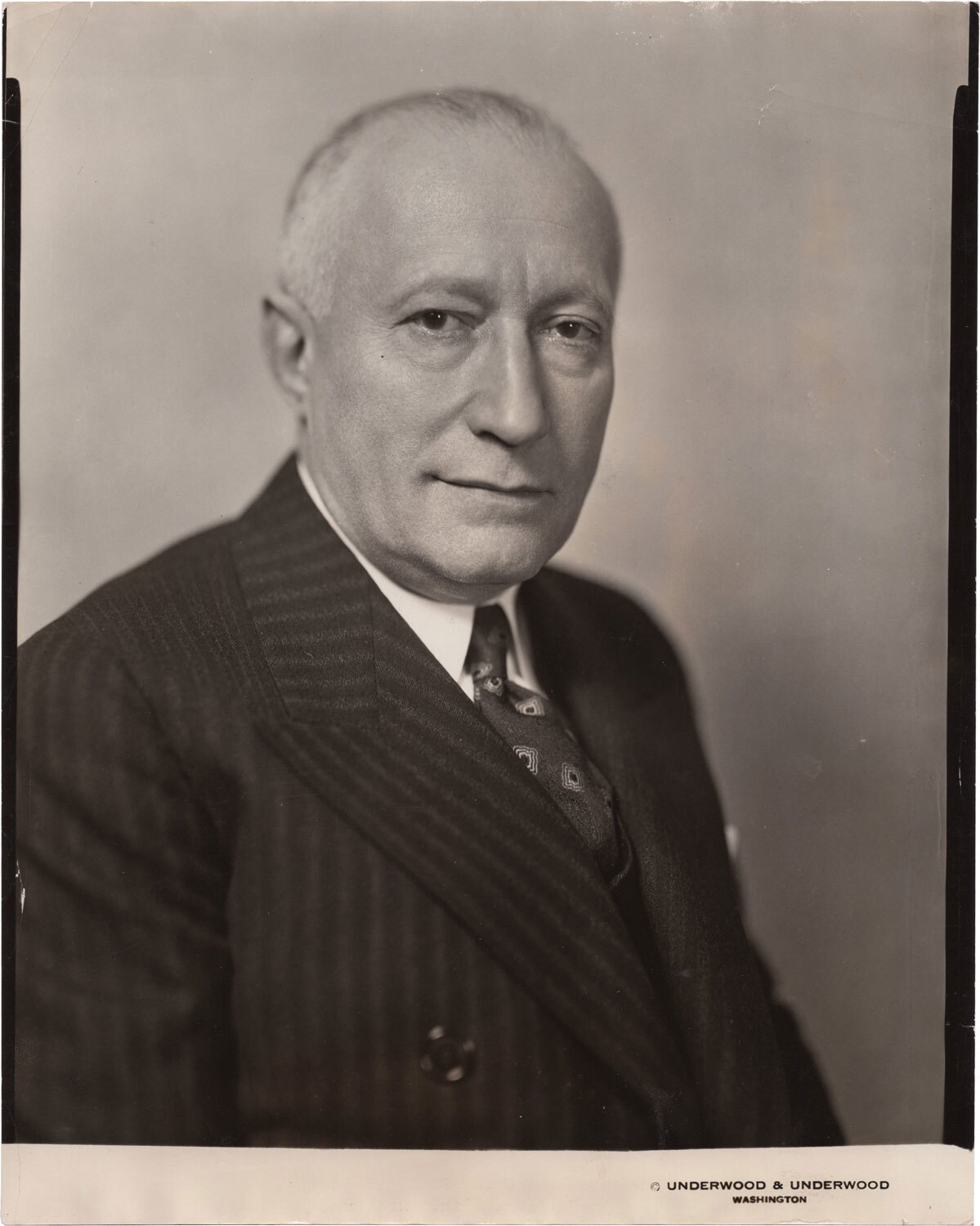 Original photograph of Adolph Zukor, 1937 | Adolph Zukor, subject